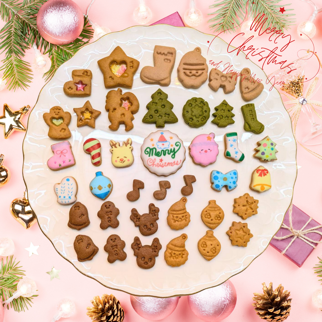 《季節限定》サンタも笑顔になるクリスマスクッキー缶